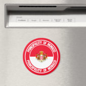Monaco Round Emblem Magneet (Insitu (Vaatwasser))