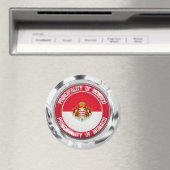 Monaco Round Emblem Magneet (Insitu (Vaatwasser))