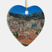 Monaco Skyline Keramisch Ornament (Rechts)