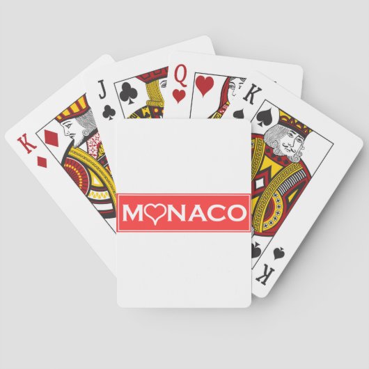 monaco speelkaarten (Achterkant)