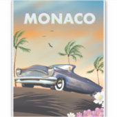 Monaco Sticker (Voorkant)