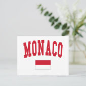 Monaco Style Briefkaart (Staand voorkant)
