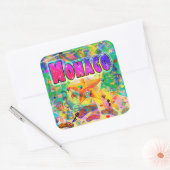 Monaco Tijdperk Uur Sticker (Envelop)