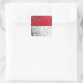 Monaco Vierkante Sticker (Tas)