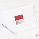Monaco Vierkante Sticker (Envelop)