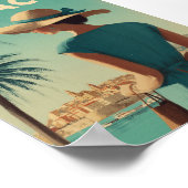 Monaco vintage mode poster (Hoek)