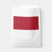 Monaco vlag bedankzakje (Voorkant)
