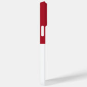 Monaco vlag Case-Mate iPhone case (Achterkant / Rechts)