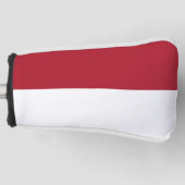 Monaco vlag golfheadcover (Voorkant)