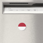 Monaco vlag magneet (Insitu (Vaatwasser))