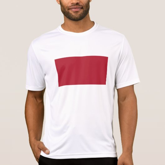 Monaco vlag t-shirt (Voorkant)