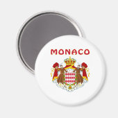 MONACO Wapen Magneet (Voorkant / Achterkant)