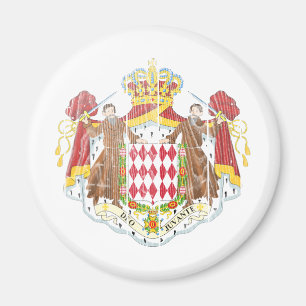 Monaco Wapenmunt Magneet