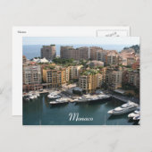 monaco woon briefkaart (Voorkant / Achterkant)