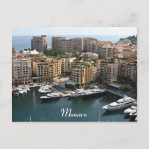 monaco woon briefkaart