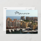 monaco woonachtig briefkaart (Voorkant / Achterkant)