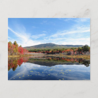 Monadnock-scène monteren briefkaart
