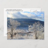 Monadnock Winter Wetland Briefkaart (Voorkant / Achterkant)