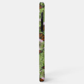Monarch Butteflies op Roze Thistle Phone Case (Achterkant/links)