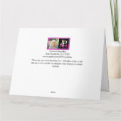 Monarch Butterflies BIG Hartelijk dank Kaart (Achterkant)