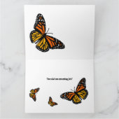 Monarch Butterflies BIG Hartelijk dank Kaart (Binnen)