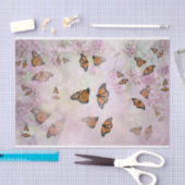 Monarch Butterflies Blossom Tissuepapier (Craft)