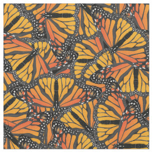 Monarch Butterflies Butterfly Fabric Stof