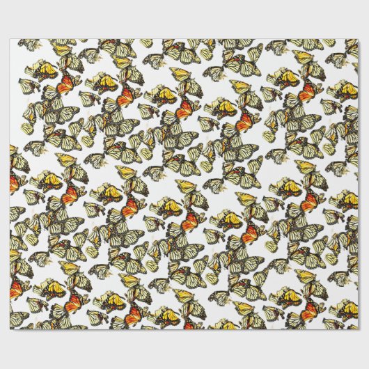 Monarch Butterflies Cadeaupapier (Vlak)