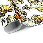 Monarch Butterflies Cadeaupapier (Rol Hoek)