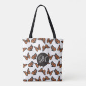 Monarch Butterflies Canvas tas (Achterkant)