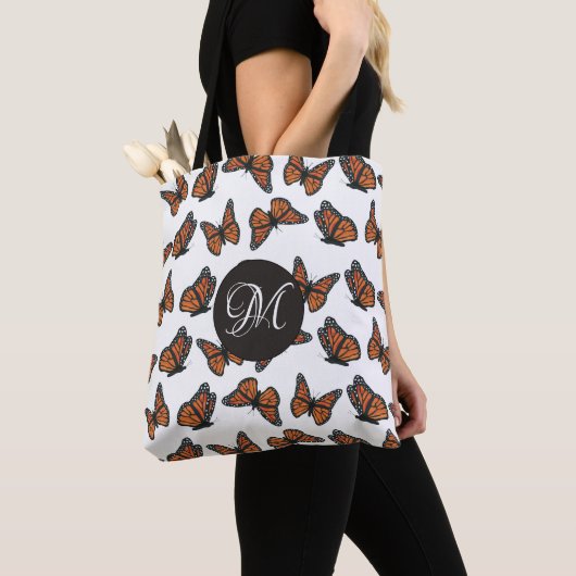 Monarch Butterflies Canvas tas (Dichtbij)
