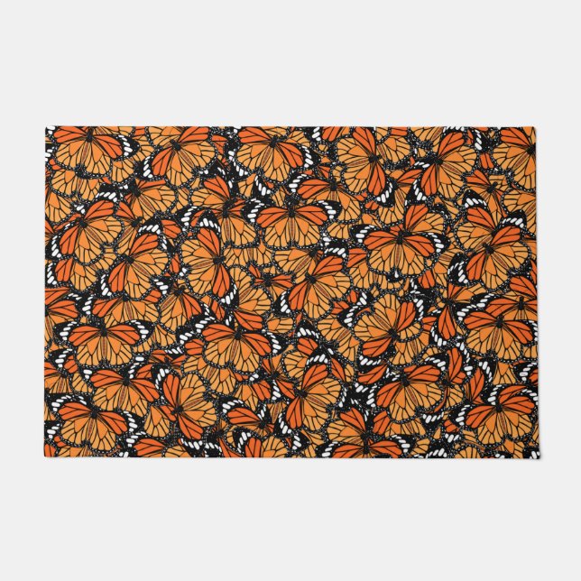 Monarch Butterflies Doormat Deurmat (Voorkant)