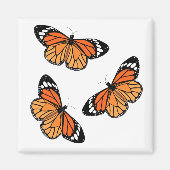 Monarch Butterflies Magnets (Devant)