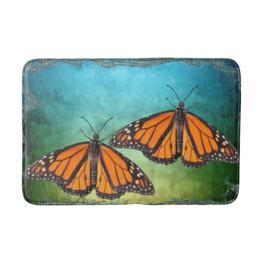 Monarch Butterflies Medium Bath Mat (Voorkant)