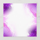 Monarch Butterflies on Purple Background Advieskaart (Achterkant)