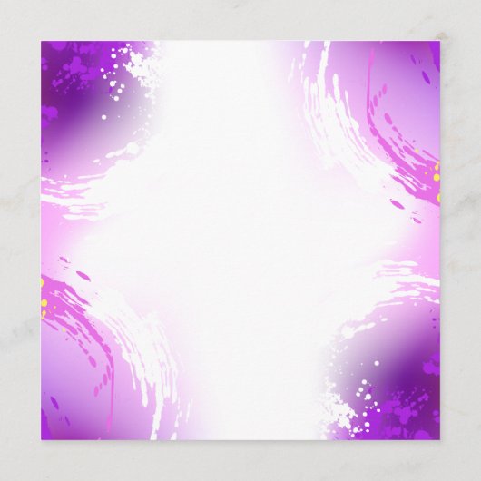 Monarch Butterflies on Purple Background Advieskaart (Achterkant)