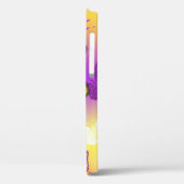 Monarch Butterflies op Paarse achtergrond Case-Mate iPhone Case (Achterkant / Links)