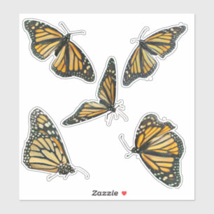 Monarch Butterflies Sticker