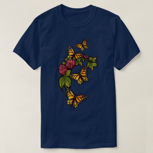 Monarch Butterfly2 T-shirt (Design voorkant)