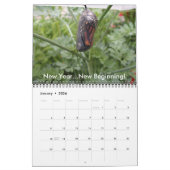 Monarch Butterfly Agenda Kalender (Jan 2026)