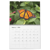 Monarch Butterfly Agenda Kalender (Feb 2026)
