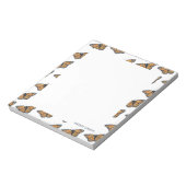 Monarch Butterfly Ajouter Votre Nom Bloc-notes (Tourné)