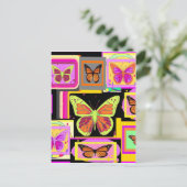 Monarch Butterfly Art Collectie door Sharles Briefkaart (Staand voorkant)