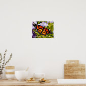 Monarch Butterfly Bible Verse Natuur Print (Keuken)