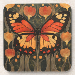 Monarch Butterfly Bier Onderzetter