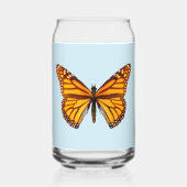 Monarch Butterfly Blikvorm Glas (Voorkant)
