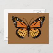 Monarch Butterfly Briefkaart (Voorkant / Achterkant)