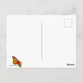 Monarch Butterfly Briefkaart (Achterkant)