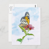 Monarch Butterfly Briefkaart (Voorkant / Achterkant)
