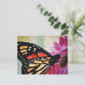 Monarch Butterfly Briefkaart (Staand voorkant)